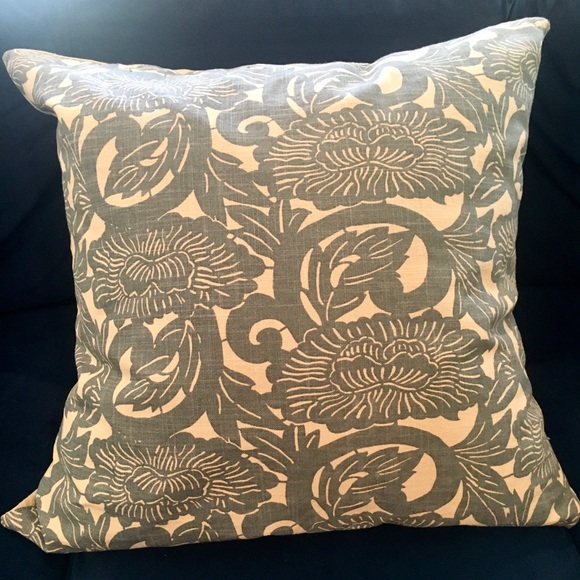 Bedding Pottery Barn Peony Pillow Cover 26x26 Poshmark